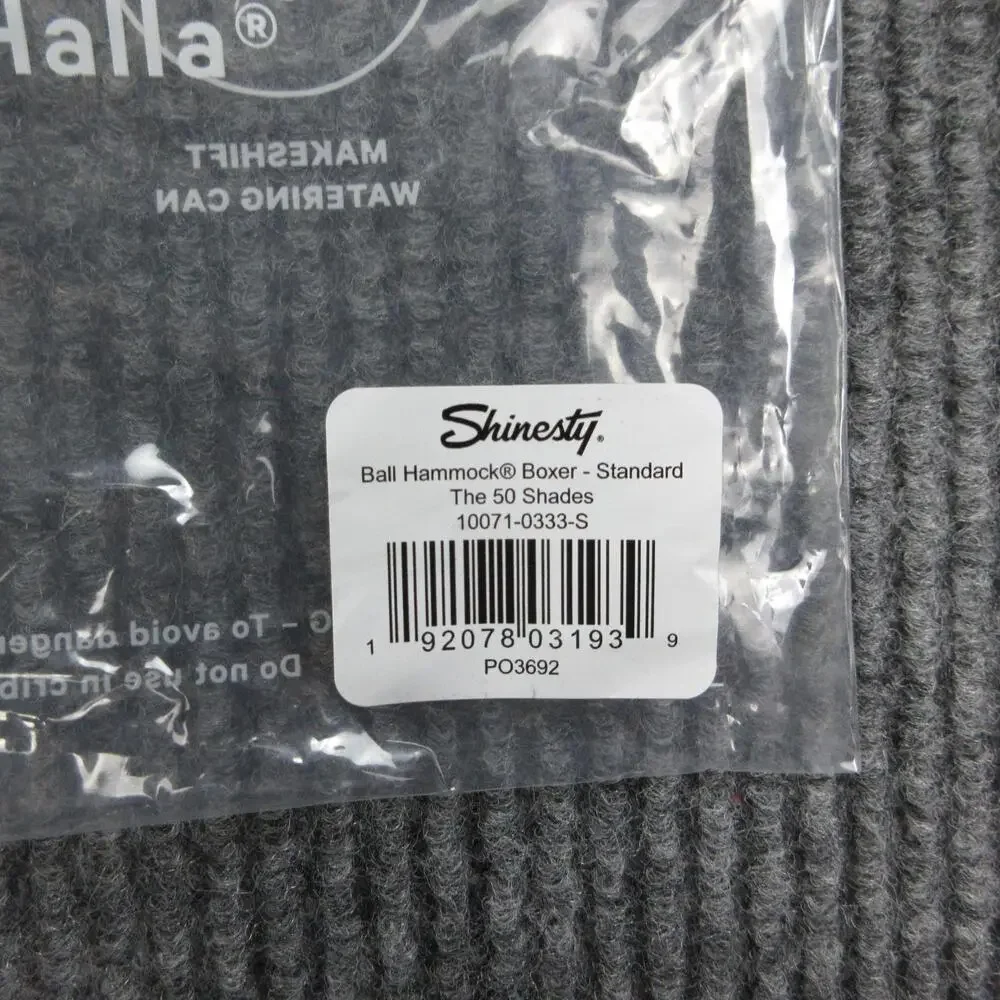 Shinesty Boxer Briefs Mens S Gray Ball Hammock Pouch Modal Spandex NWT